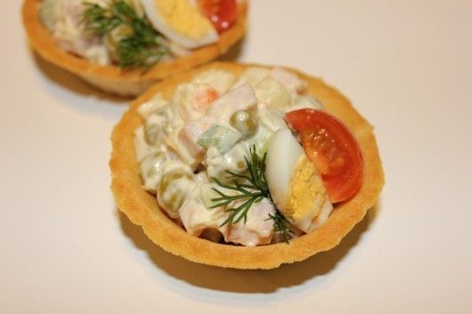 САДко Сatering Салаты в тарталетках на выбор