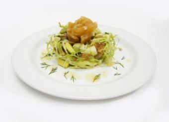 Easy Meal Салат с лососем и авокадо