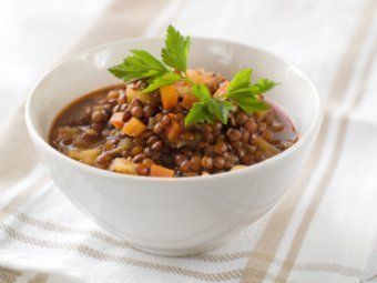 Easy Meal Чечевица с овощами и черносливом