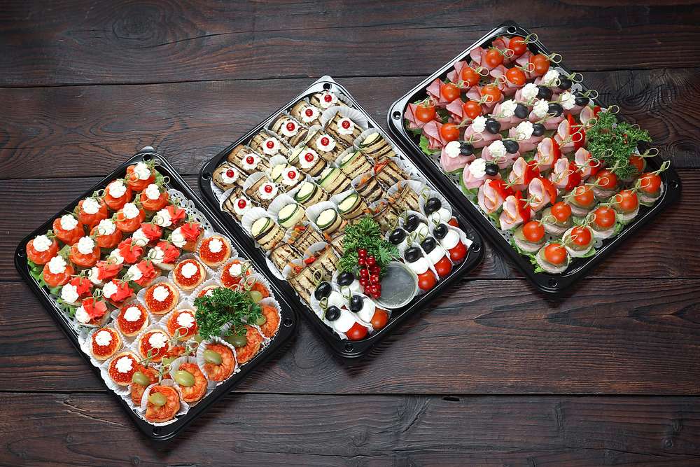Canape24 Ассорти № 2 «Канапе и рулеты»