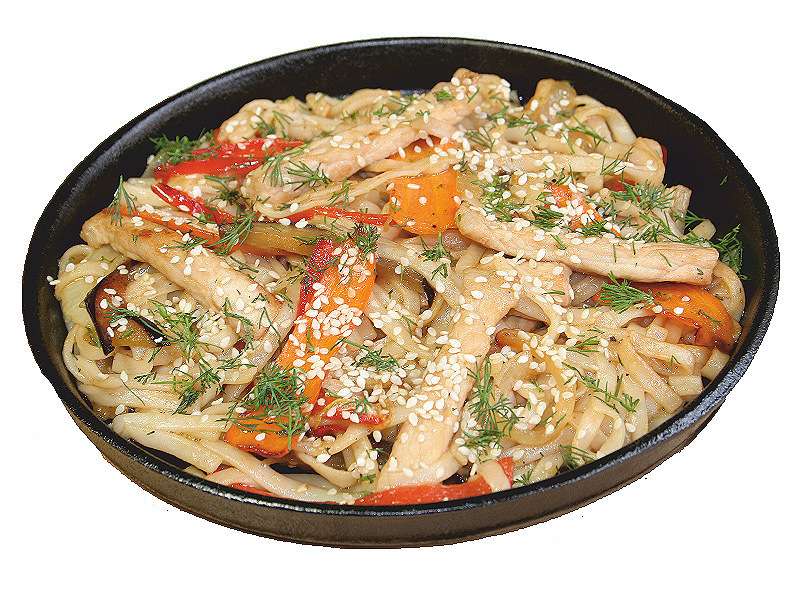 Желтая Кофта Шипящая сковородка