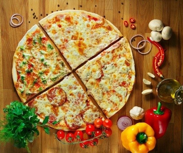 Любимая жена Пицца «Четыре вкуса»