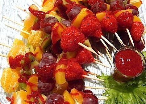 Ministerstvo Catering Company Фруктовые шпажки