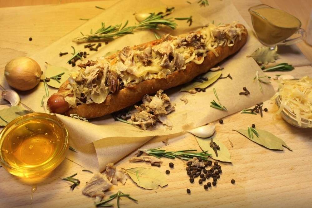 Hot doggy dog Хот-дог «Для папы»