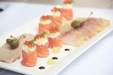 Ministerstvo Catering Company Плато с ассорти из северных рыб