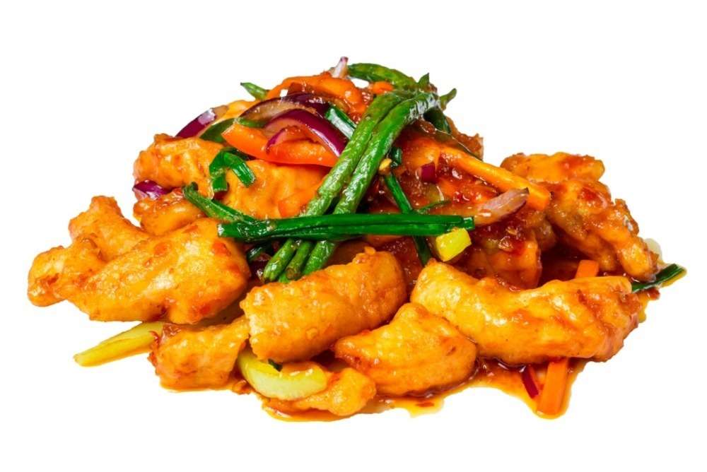 Aziana Острый лосось с овощами
