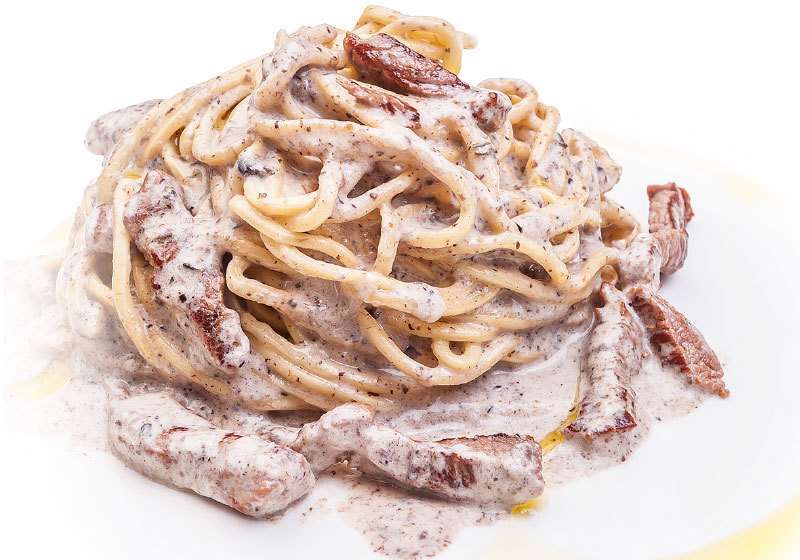 Sapore Italiano Тальолини аль альбезе э манзо