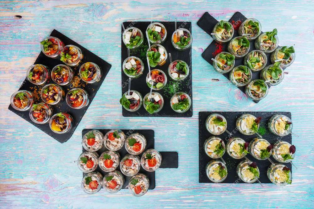 Ministerstvo Catering Company Сет «Салат-бар» в баночках