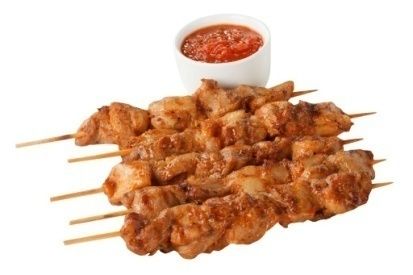 Арт Нуво Кейтеринг Шашлычок из курицы с острым томатным соусом