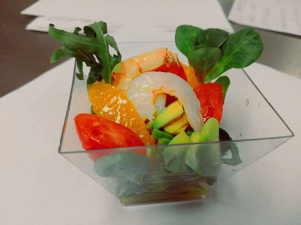 Level Catering Креветка с апельсином