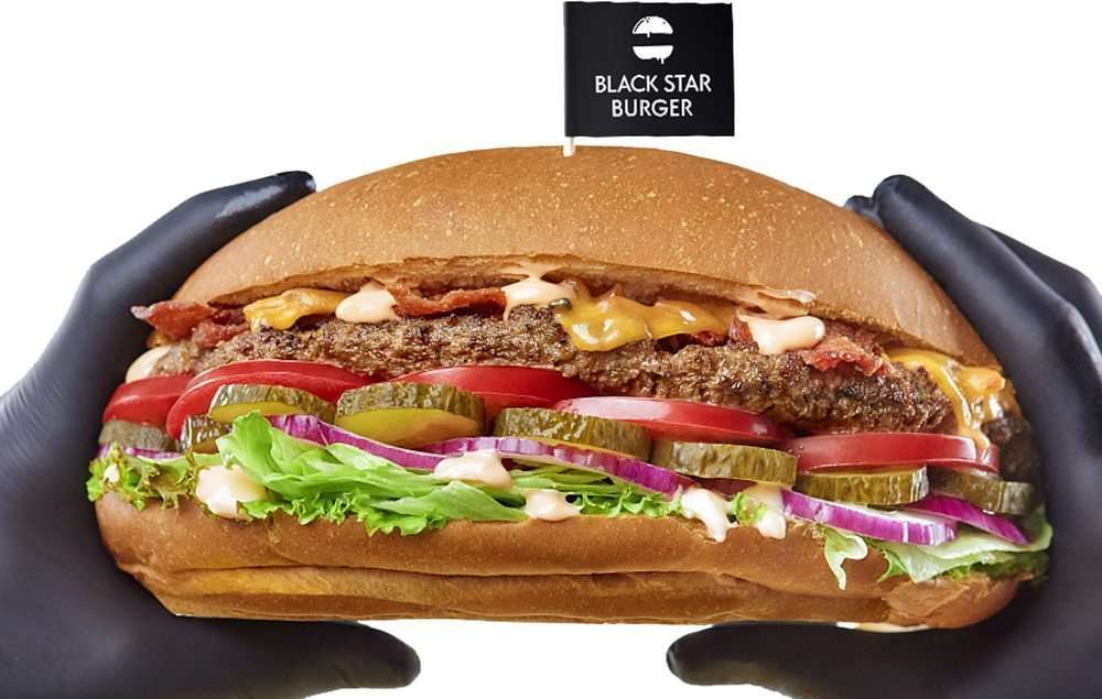 Black Star Burger Catering Блэк Стар Бургер «Мегабургер»