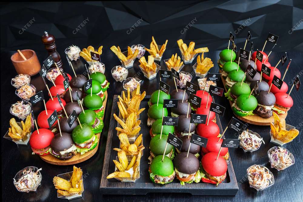 Black Star Burger Catering Сет мини-бургеров Maxi