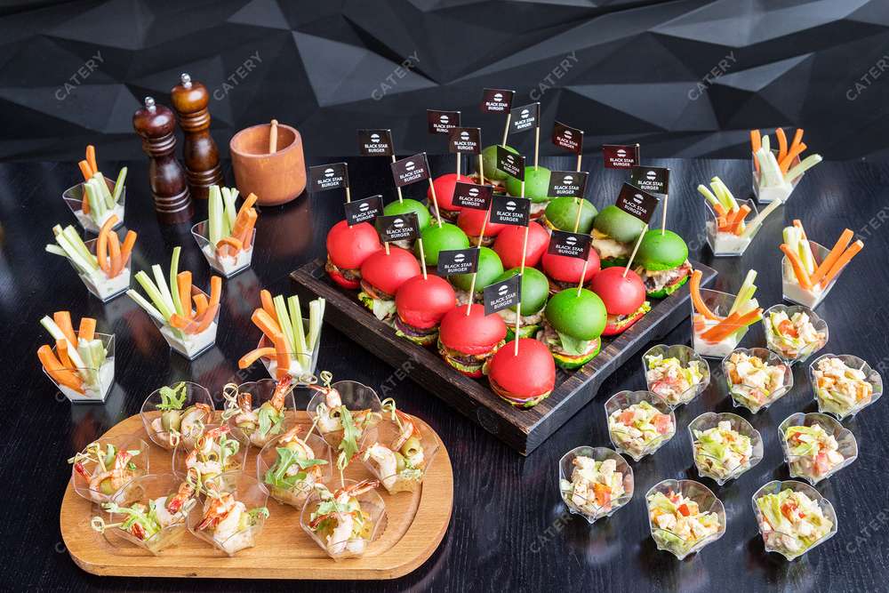 Black Star Burger Catering Сет мини-бургеров Women’s Choice