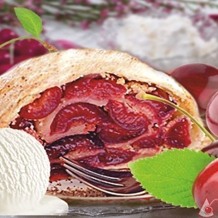 Cheese cake Штрудель с вишней