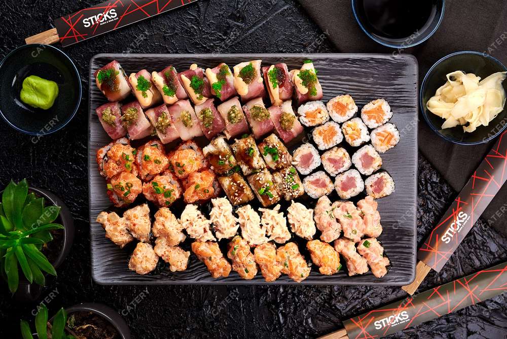 Sticks Sushi Bar Платтер-сет «Spicy»