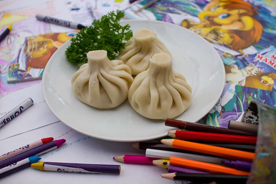 Хачапури Хинкали с картошкой и сыром